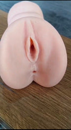1.7lb Pocket Pussy 2-in-1 Male Masturbator – Realistic Soft Feel, Textured Inner Canal, Reusable Adult Pleasure Sleeve (Copy)
