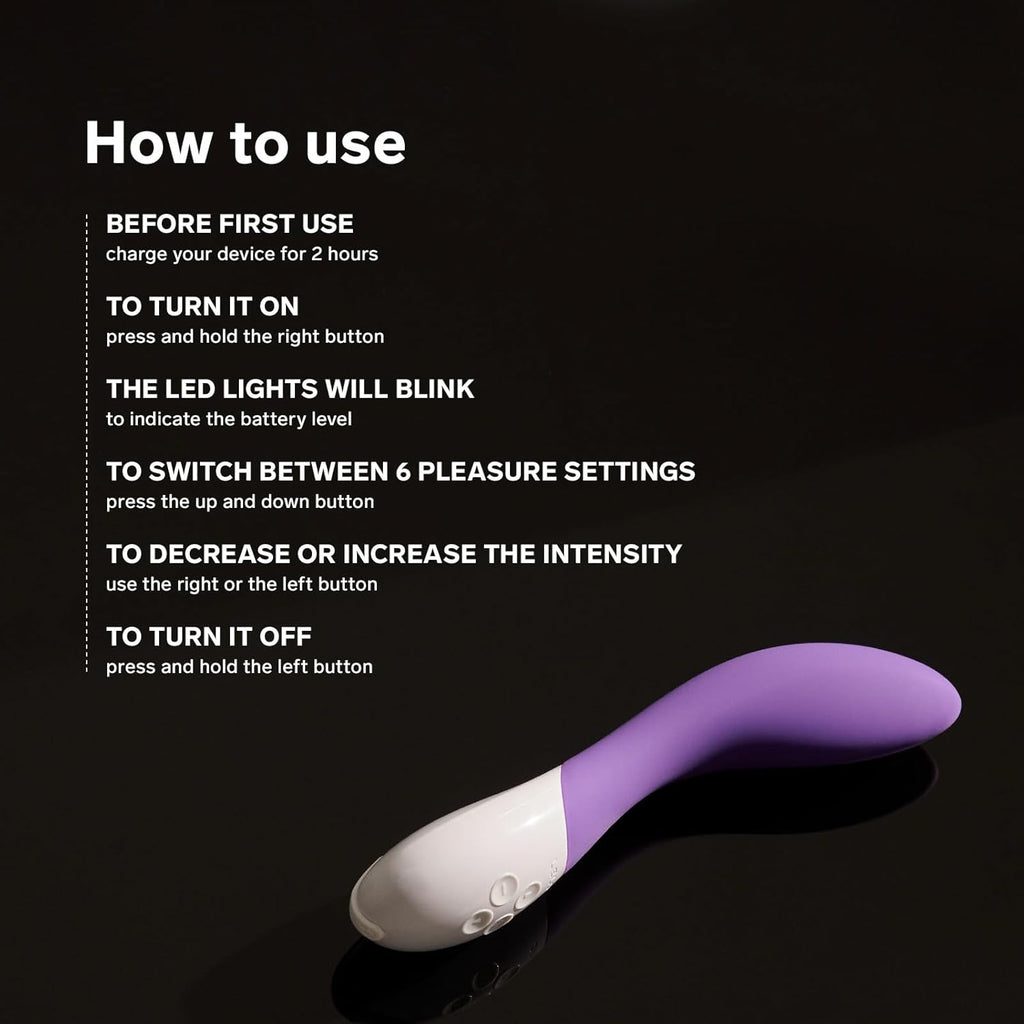 G-Spot Vibrator, Curved Personal Massager, Cerise | This curved G-spot vibrator offers 6 intensity modes, delivering discreet, powerful internal stimulation for women.