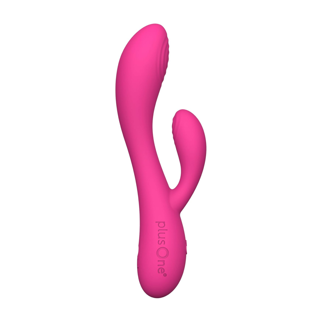Dual Rabbit Vibrator Personal Massager - 10 Vibration Settings | Body-Safe Silicone, Waterproof, USB Rechargeable, Sex Toy for Women and Men