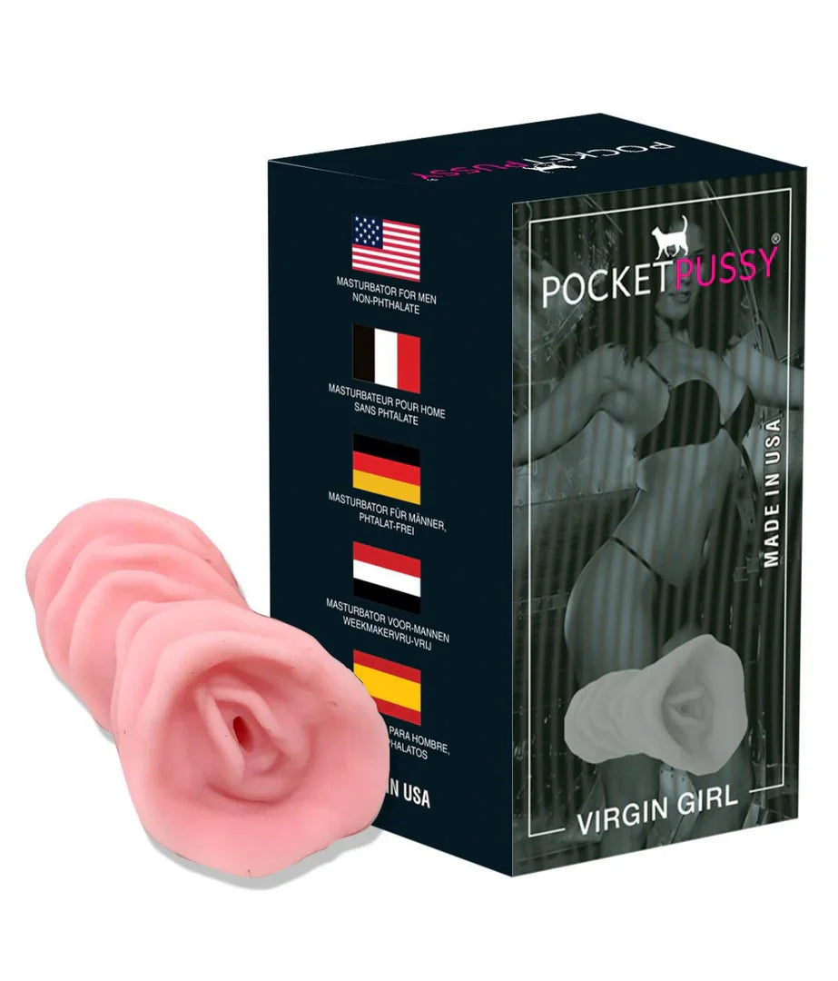 Introducing the Rose Packet Pussy Masturbator. Made with high-quality silicone, this 6 inch pocket pussy offers a realistic and pleasurable experience