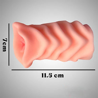 Realistic Pocket Pussy & Anal Masturbator – Dual-Entry Soft Silicone Male Stroker